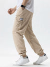 Men's Casual Cargo Sweatpants Spring/Autumn S-2XL Waist Drawstring Joggers Hiking Tactical Pants for Men with Pockets